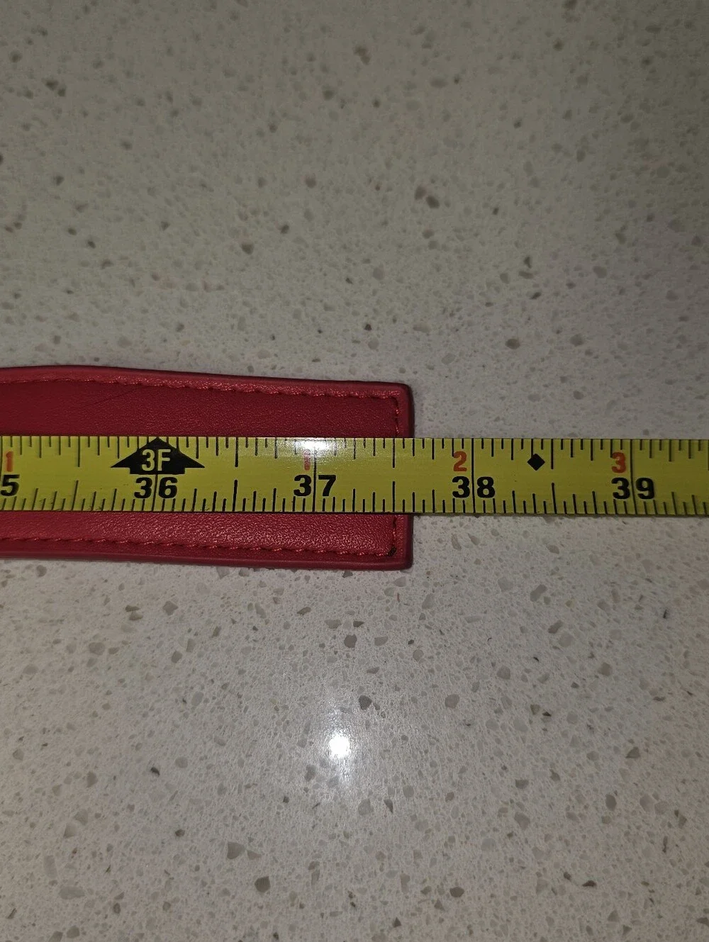 Ed Hardy solid Red women's Belt 37 inches Large